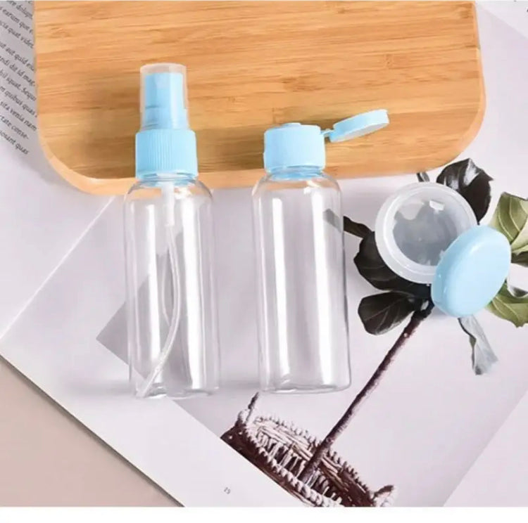 Pack of 4 Travel Size Refillable Bottle, Portable Cosmetic Sub-Packing Bottle, Empty Spray Disinfectant Bottles Pack of 4 Travel Size Refillable Bottle, Portable Cosmetic Sub-Packing Bottle, Empty Spray Disinfectant Bottles